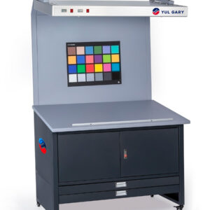 Stazione di controllo del colore Lightbox con armadi e cassetti YG0540 // YG0542